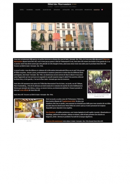 Hotel des Marronniers