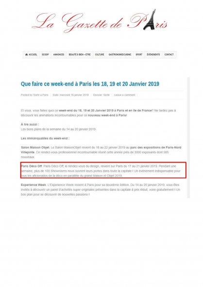 La Gazette de Paris