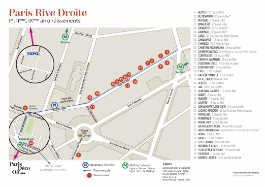 Plan Rive Droite