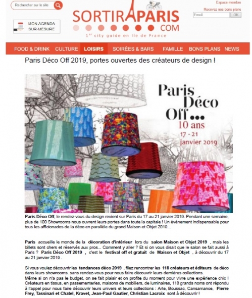 Sortir Ã  Paris